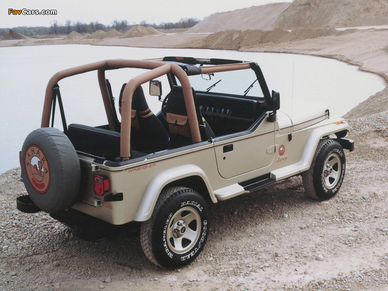 Jeep Wrangler Sahara (YJ) 1992 photos (800 x 600)