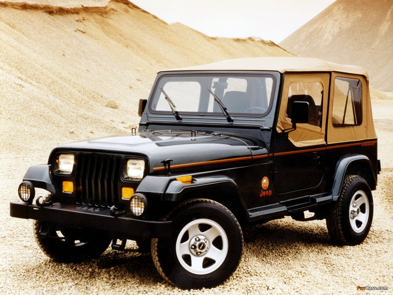 Jeep Wrangler Sahara (YJ) 1995–96 images (1280 x 960)