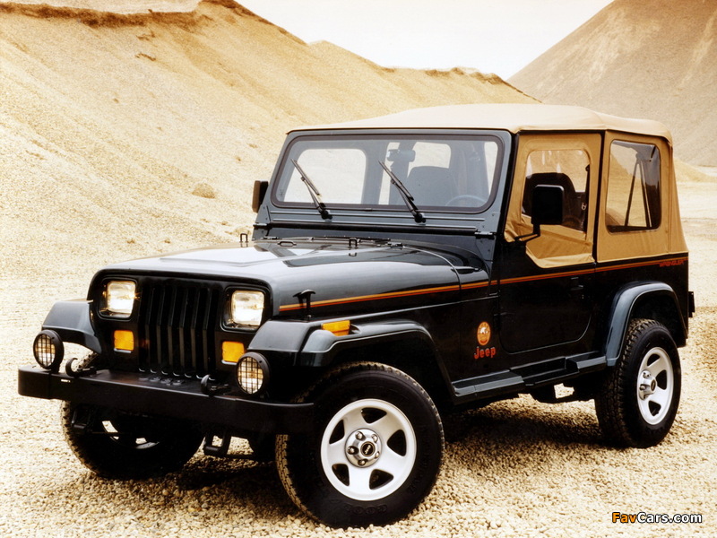 Jeep Wrangler Sahara (YJ) 1995–96 images (800 x 600)