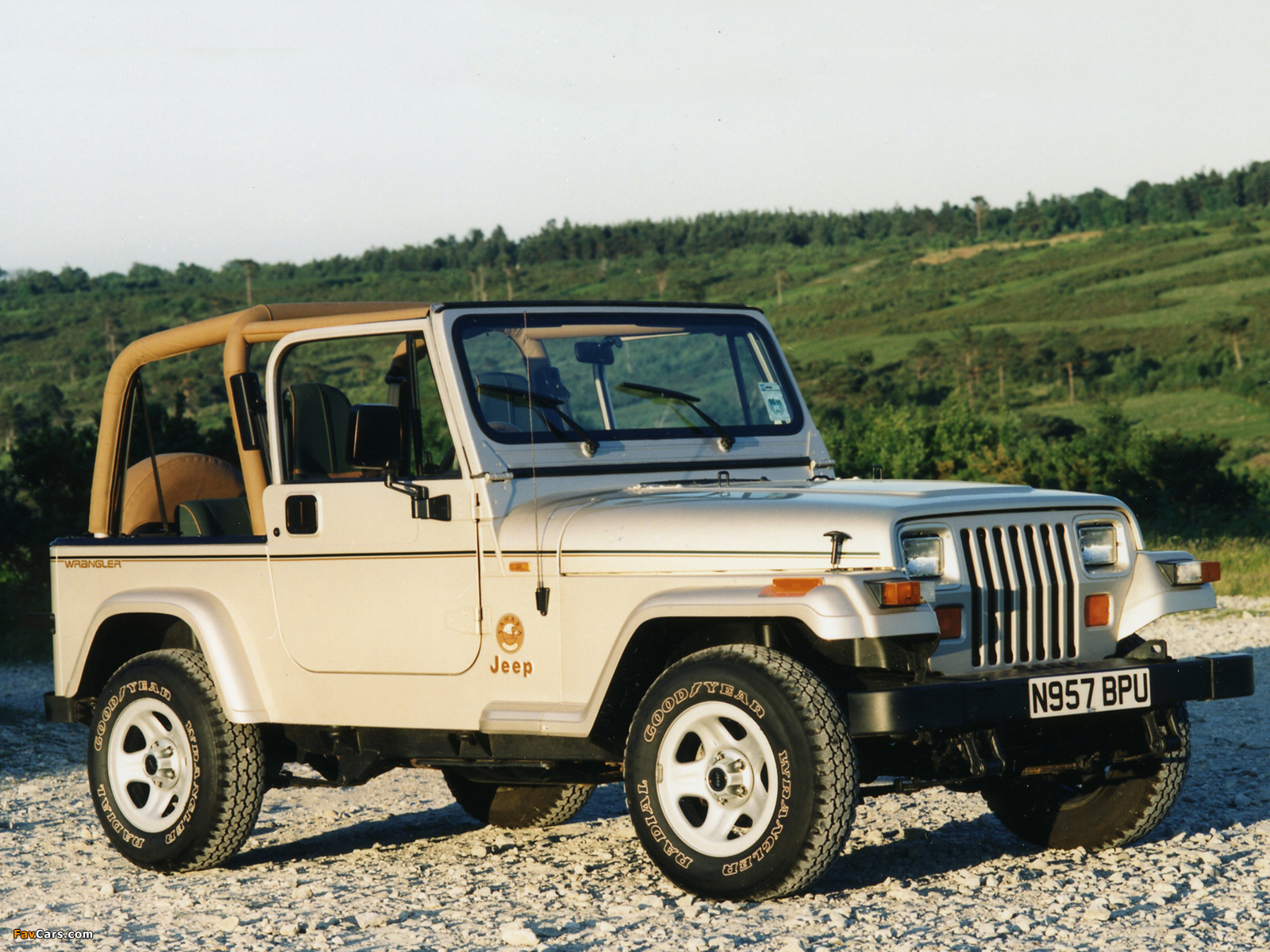 Jeep Wrangler Sahara (YJ) 1995–96 photos (1600 x 1200)