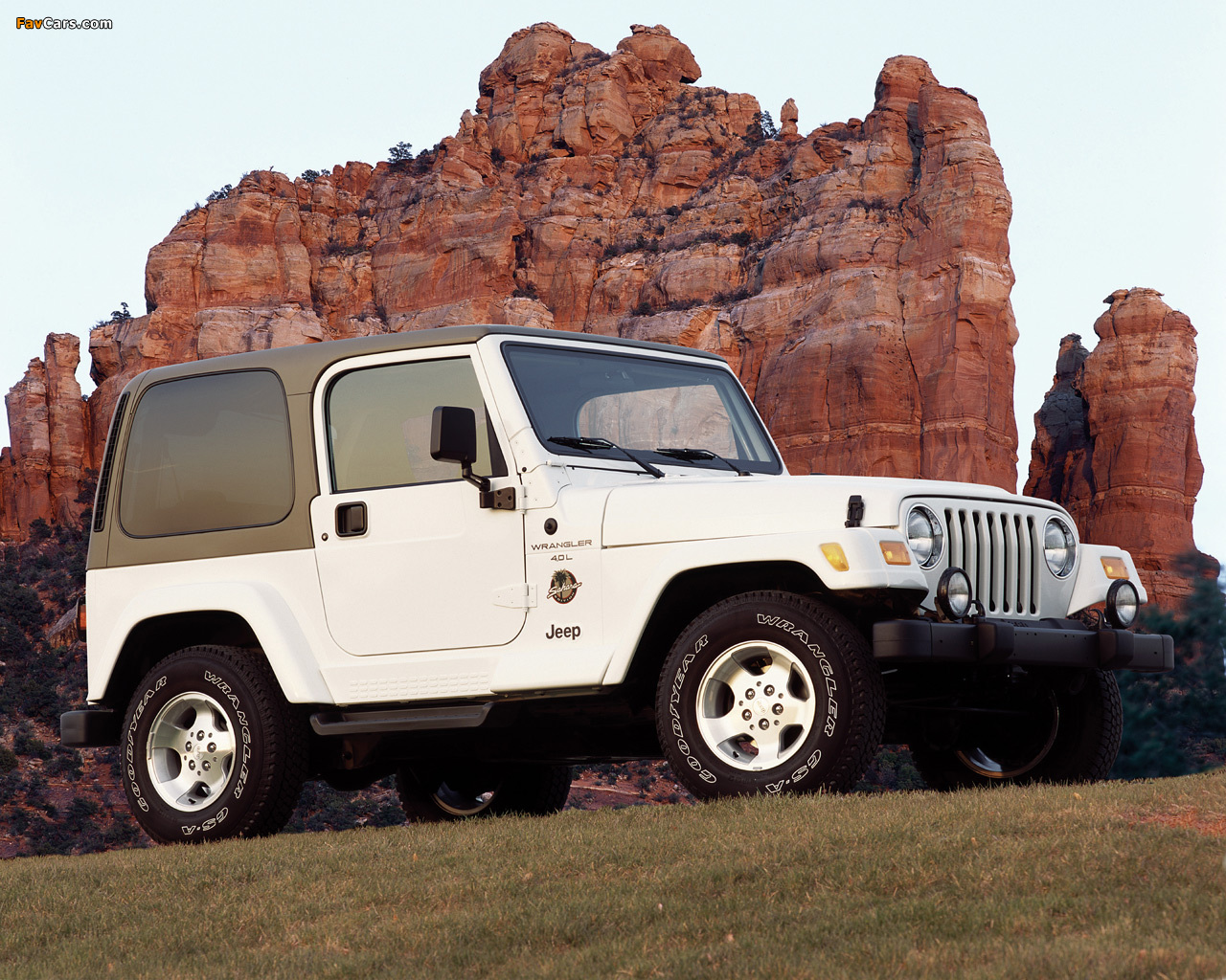 Jeep Wrangler Sahara (TJ) 1996–2002 images (1280 x 1024)