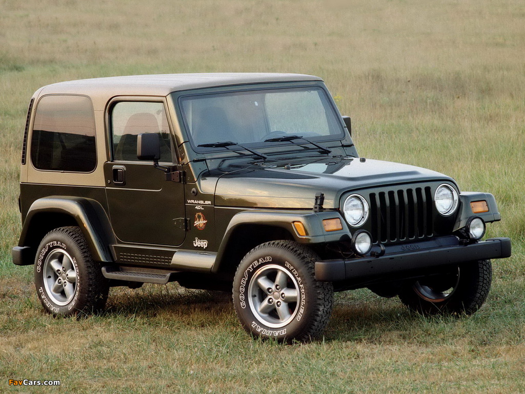 Jeep Wrangler Sahara (TJ) 1996–2002 wallpapers (1024 x 768)