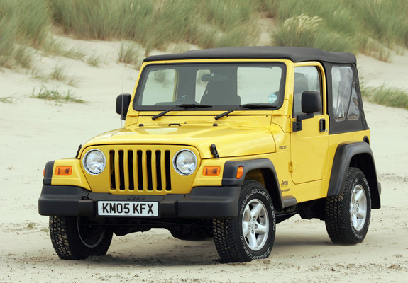 Jeep Wrangler Sport UK-spec (TJ) 1997–2006 images