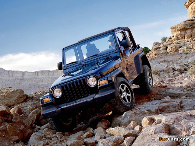 Jeep Wrangler Sport (TJ) 1997–2006 pictures (640 x 480)