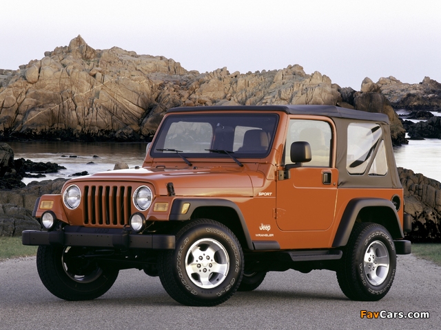 Jeep Wrangler Sport (TJ) 1997–2006 wallpapers (640 x 480)