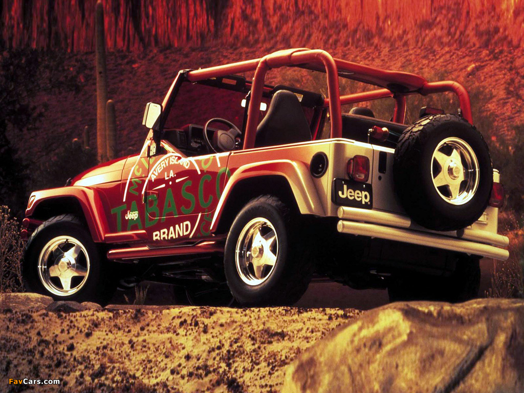 Jeep Wrangler Tabasco Concept (TJ) 1997 wallpapers (1024 x 768)