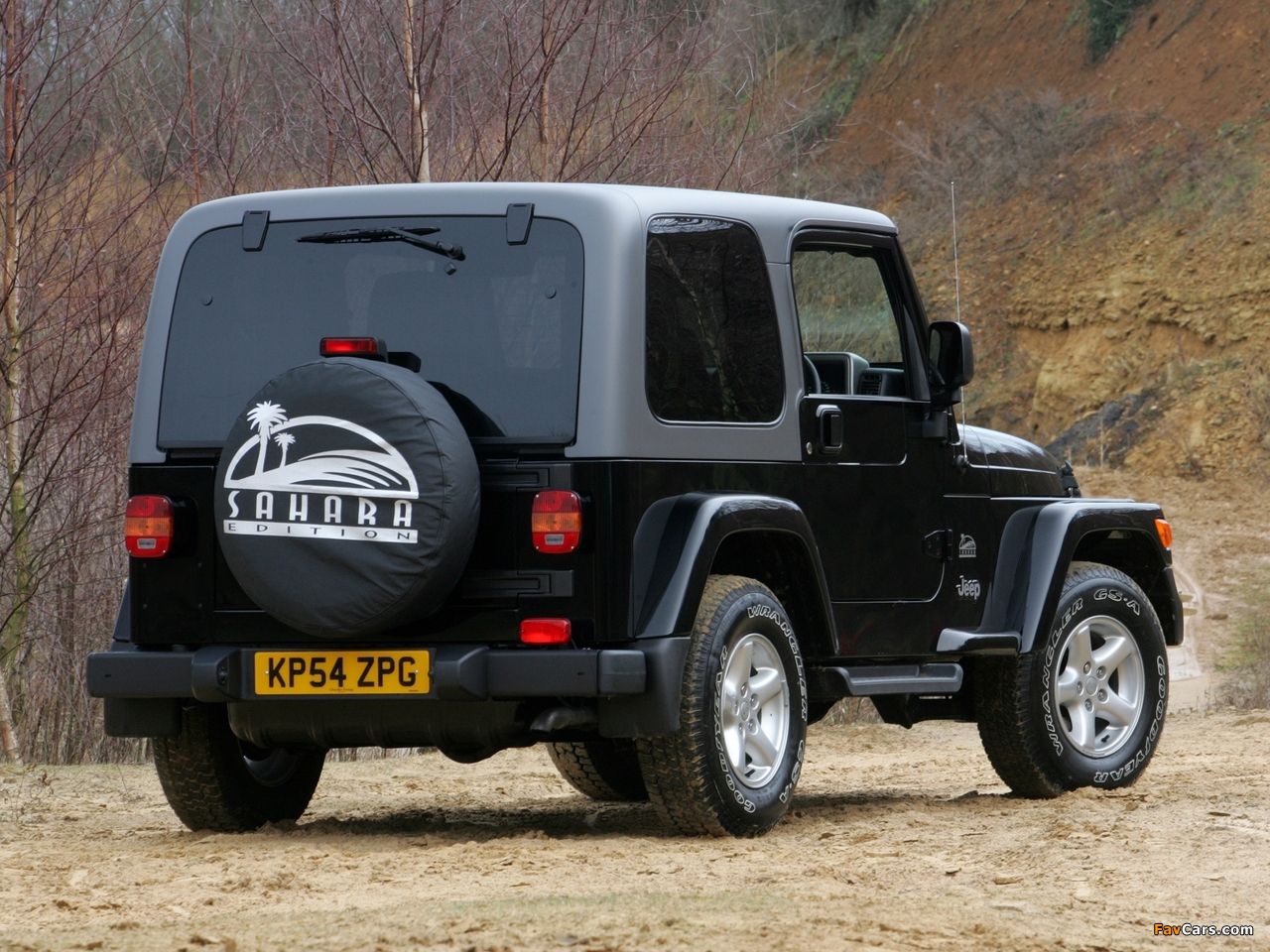 Jeep Wrangler Sahara UK-spec (TJ) 2002–06 images (1280 x 960)