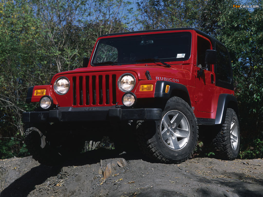 Jeep Wrangler Rubicon (TJ) 2002–06 photos (1024 x 768)