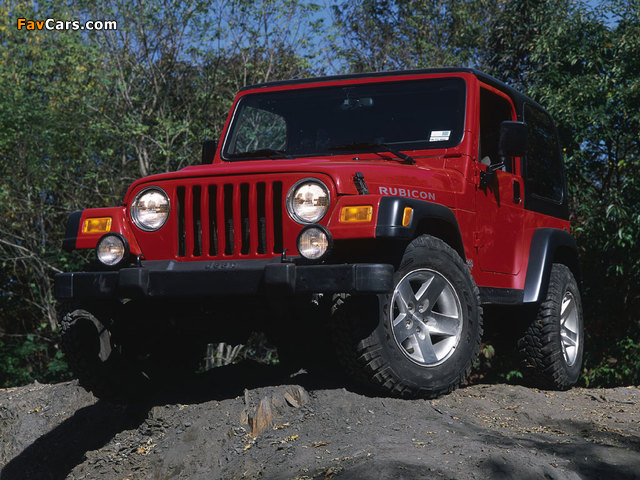 Jeep Wrangler Rubicon (TJ) 2002–06 photos (640 x 480)