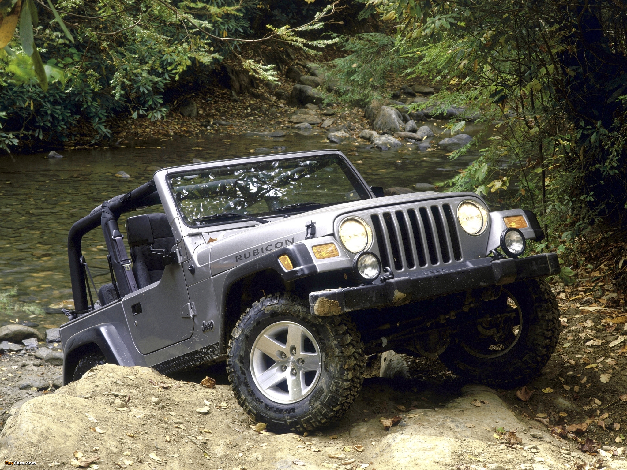 Jeep Wrangler Rubicon (TJ) 2002–06 pictures (2048 x 1536)