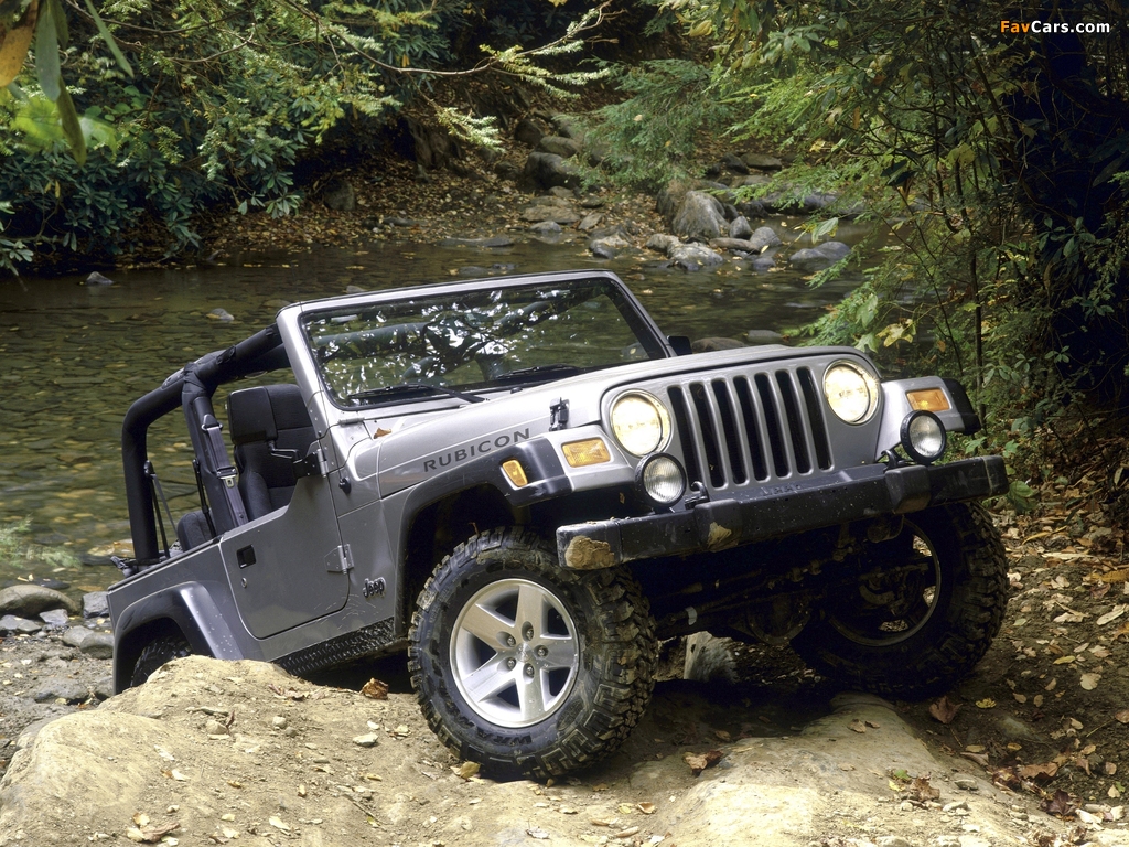 Jeep Wrangler Rubicon (TJ) 2002–06 pictures (1024 x 768)