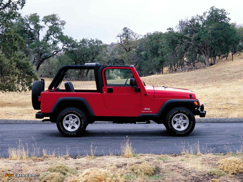 Jeep Wrangler Unlimited (TJ) 2005–06 images (800 x 600)