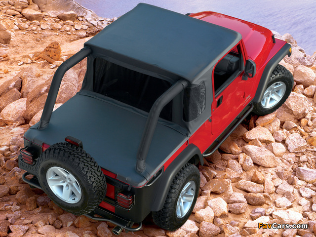Jeep Wrangler Off-road Package by Mopar (TJ) 2005 images (640 x 480)