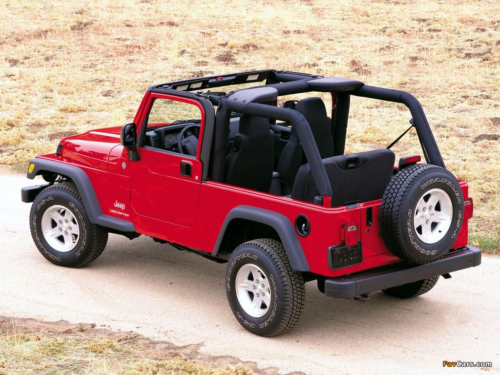 Jeep Wrangler Unlimited (TJ) 2005–06 photos (1024 x 768)