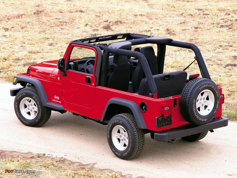 Jeep Wrangler Unlimited (TJ) 2005–06 photos (800 x 600)