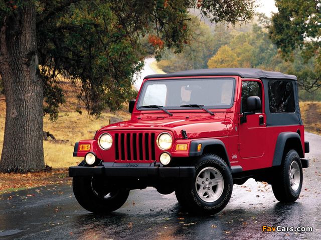 Jeep Wrangler Unlimited (TJ) 2005–06 wallpapers (640 x 480)