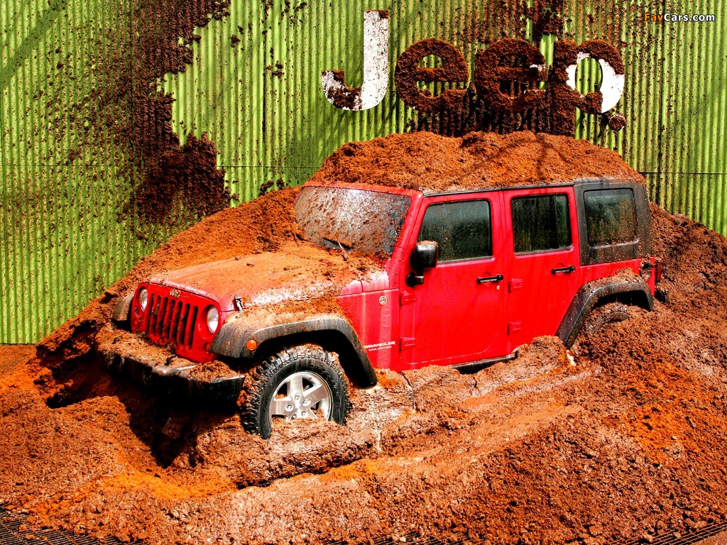 Jeep Wrangler Unlimited Rubicon (JK) 2006–10 photos (1024 x 768)