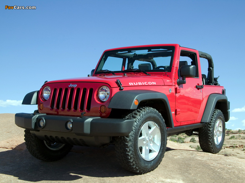 Jeep Wrangler Rubicon (JK) 2006–10 wallpapers (800 x 600)