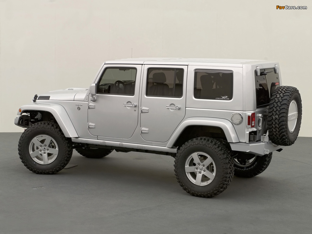 Jeep Wrangler Unlimited Rubicon Concept (JK) 2006 wallpapers (1024 x 768)