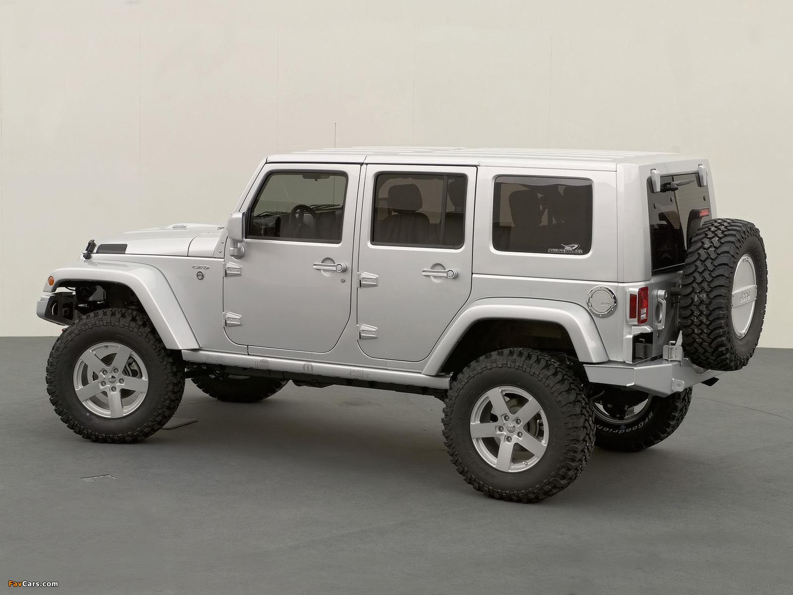 Jeep Wrangler Unlimited Rubicon Concept (JK) 2006 wallpapers (1600 x 1200)