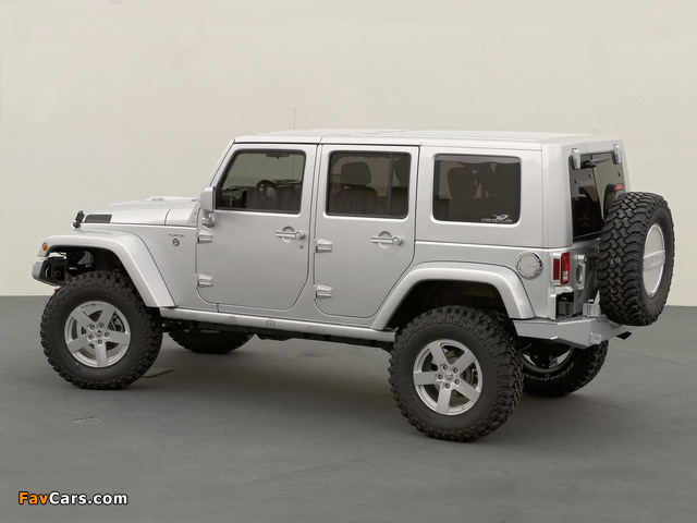 Jeep Wrangler Unlimited Rubicon Concept (JK) 2006 wallpapers (640 x 480)