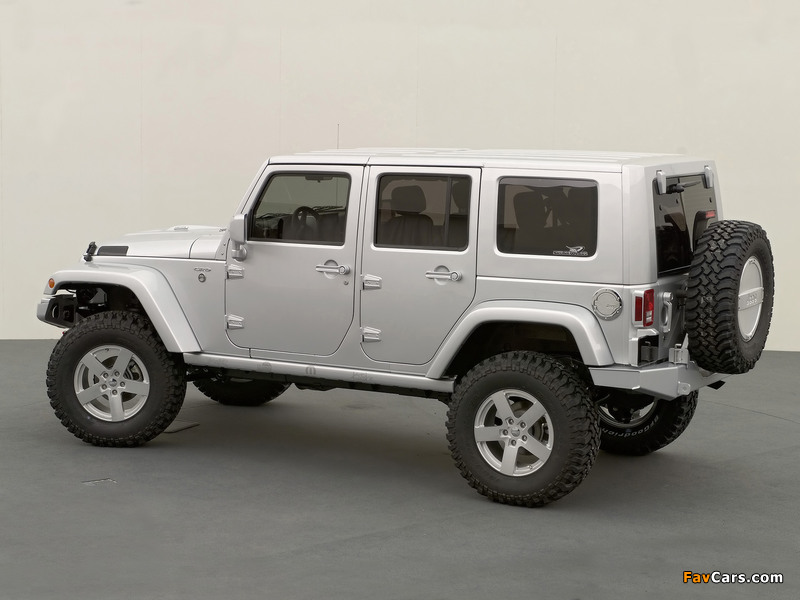 Jeep Wrangler Unlimited Rubicon Concept (JK) 2006 wallpapers (800 x 600)