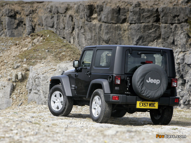 Jeep Wrangler Sport UK-spec (JK) 2007 images (640 x 480)
