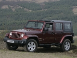 Jeep Wrangler Unlimited Sahara UK-spec (JK) 2007–11 images