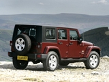 Jeep Wrangler Unlimited Sahara UK-spec (JK) 2007–11 images