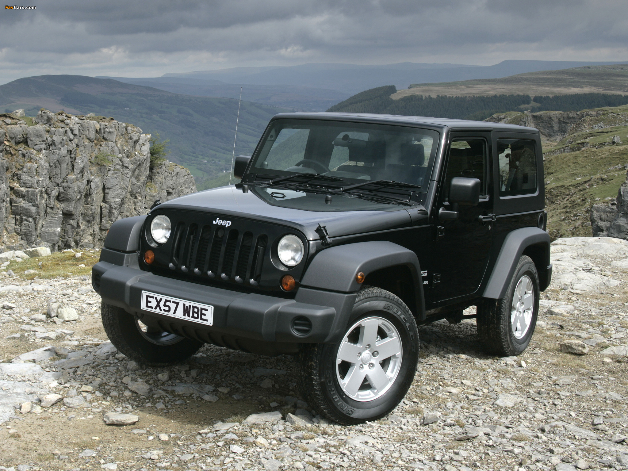 Jeep Wrangler Sport UK-spec (JK) 2007 images (2048 x 1536)