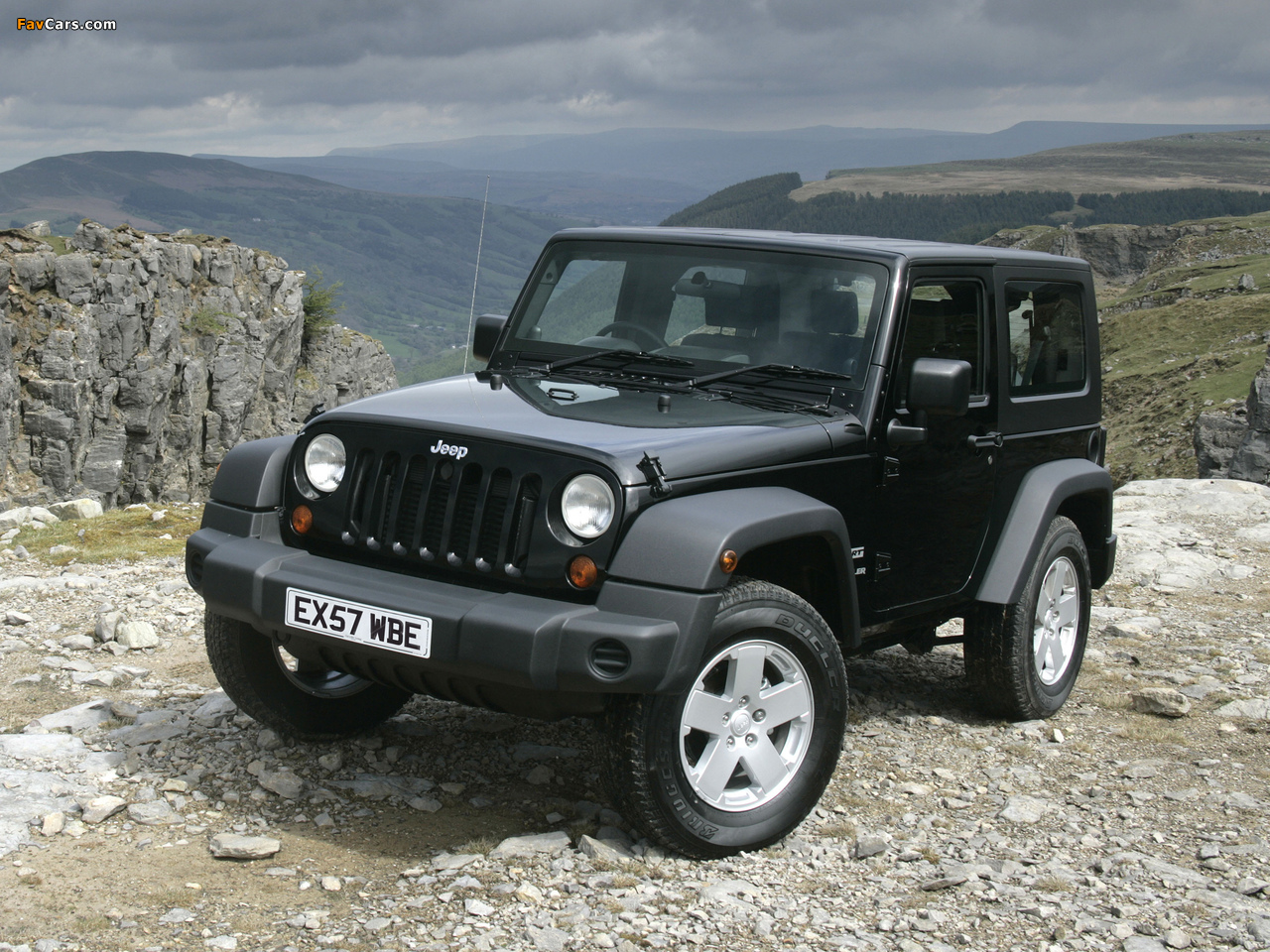Jeep Wrangler Sport UK-spec (JK) 2007 images (1280 x 960)