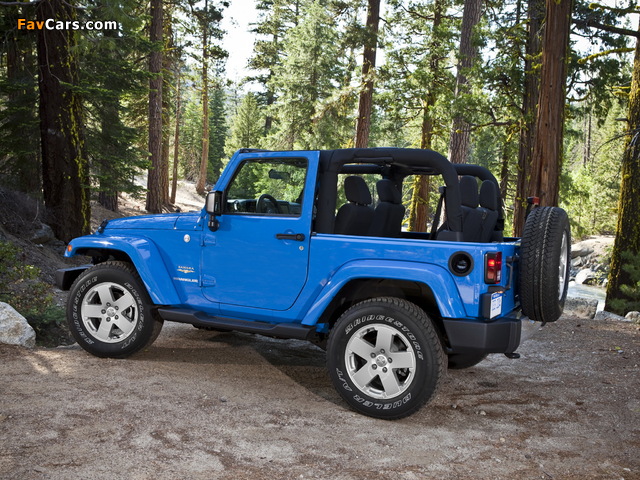 Jeep Wrangler Sahara (JK) 2007 photos (640 x 480)