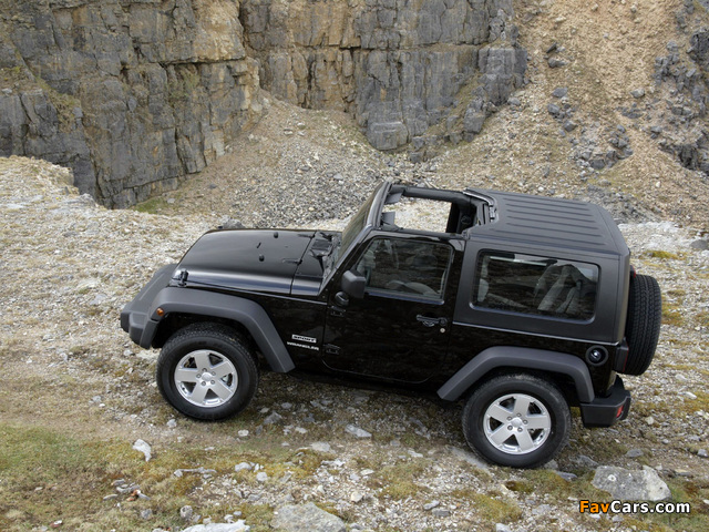 Jeep Wrangler Sport UK-spec (JK) 2007 pictures (640 x 480)