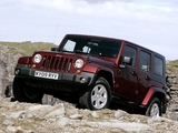 Jeep Wrangler Unlimited Sahara UK-spec (JK) 2007–11 wallpapers