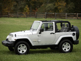 Jeep Wrangler Sahara (JK) 2007 wallpapers