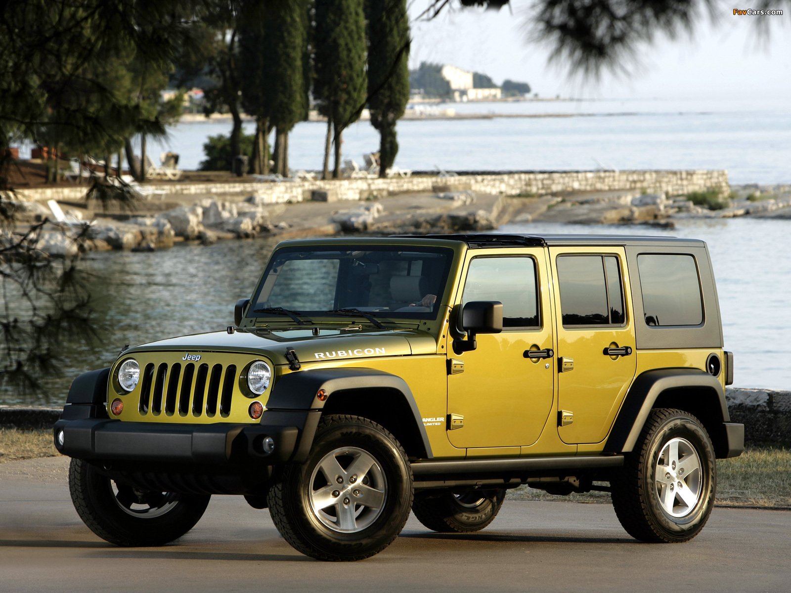 Jeep Wrangler Unlimited Rubicon EU-spec (JK) 2007 wallpapers (1600 x 1200)