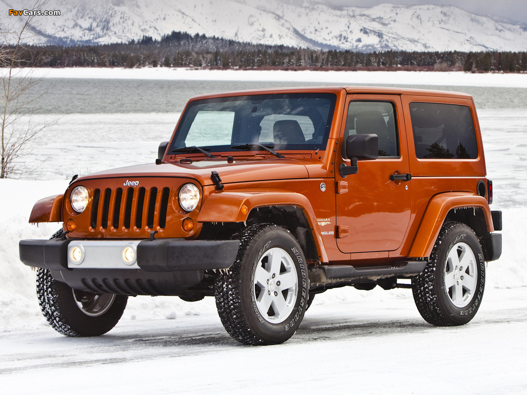 Jeep Wrangler Sahara (JK) 2007 wallpapers (1024 x 768)