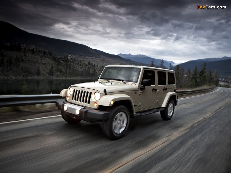 Jeep Wrangler Unlimited Sahara (JK) 2010 images (800 x 600)