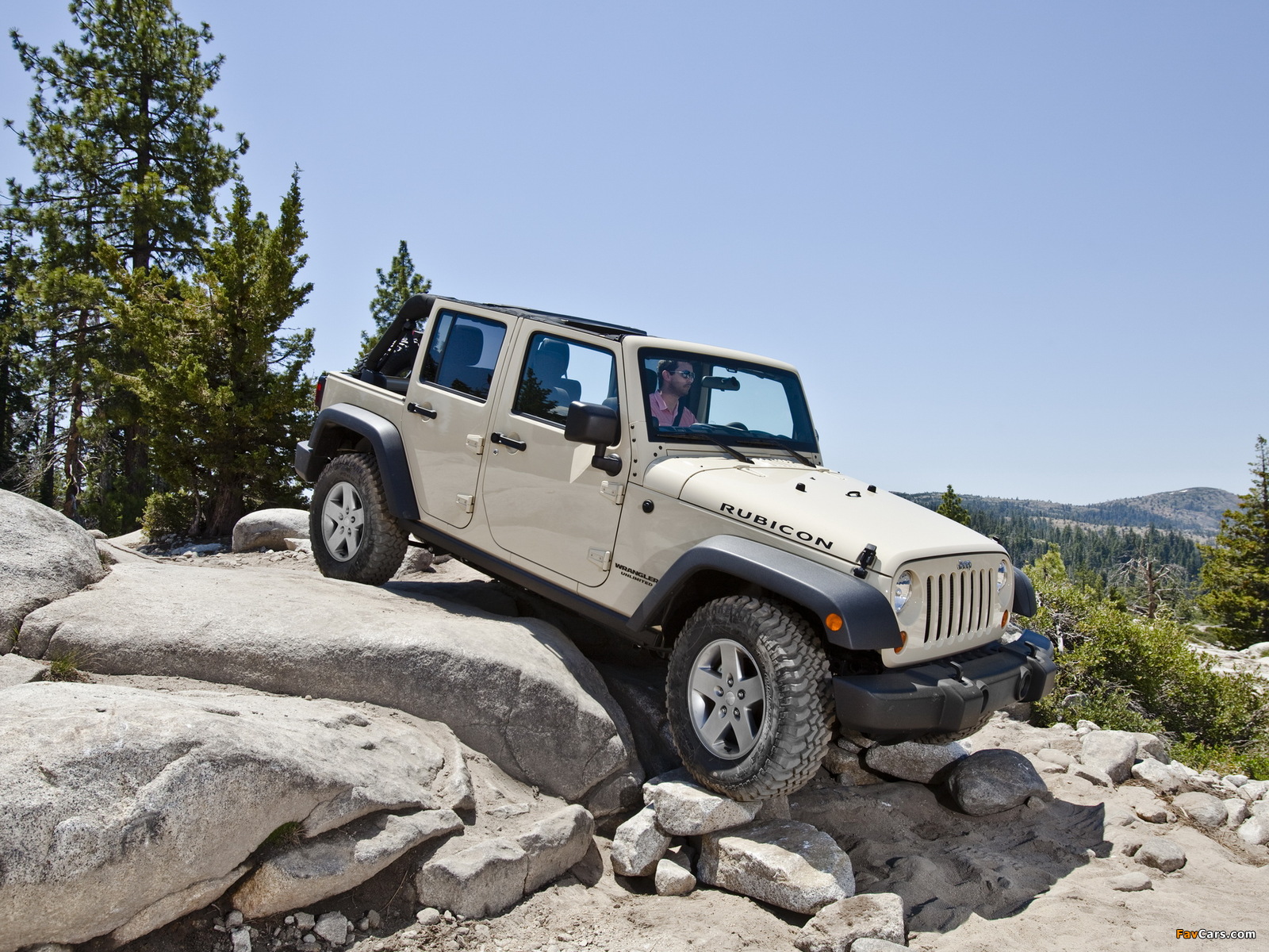Jeep Wrangler Unlimited Rubicon (JK) 2010 wallpapers (1600 x 1200)