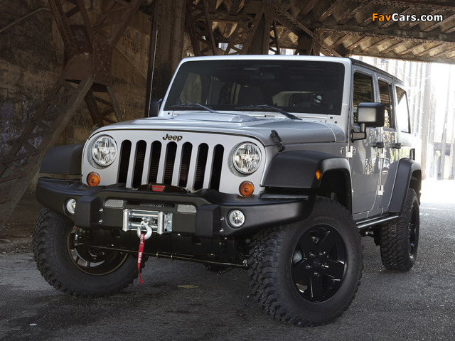 Jeep Wrangler Unlimited Call of Duty: MW3 (JK) 2011 images (640 x 480)
