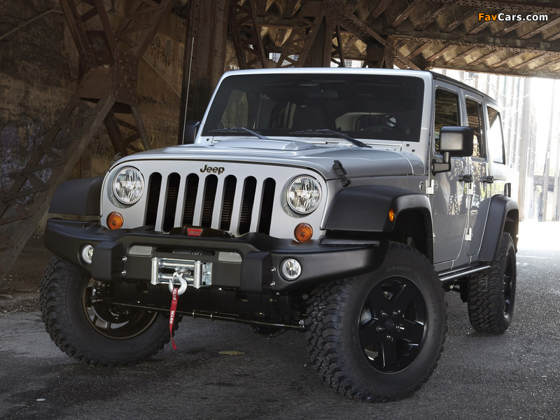 Jeep Wrangler Unlimited Call of Duty: MW3 (JK) 2011 images (800 x 600)