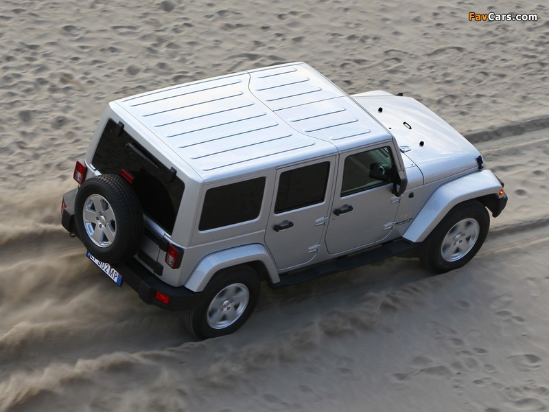 Jeep Wrangler Sahara Unlimited (JK) 2011 images (800 x 600)