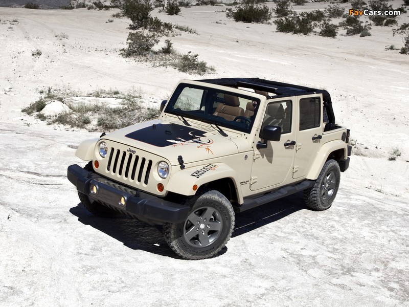 Jeep Wrangler Unlimited Mojave (JK) 2011 photos (800 x 600)