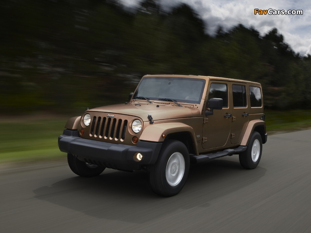 Jeep Wrangler Unlimited 70th Anniversary (JK) 2011 pictures (640 x 480)