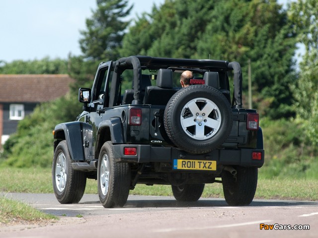 Jeep Wrangler 70th Anniversary UK-spec (JK) 2011 pictures (640 x 480)