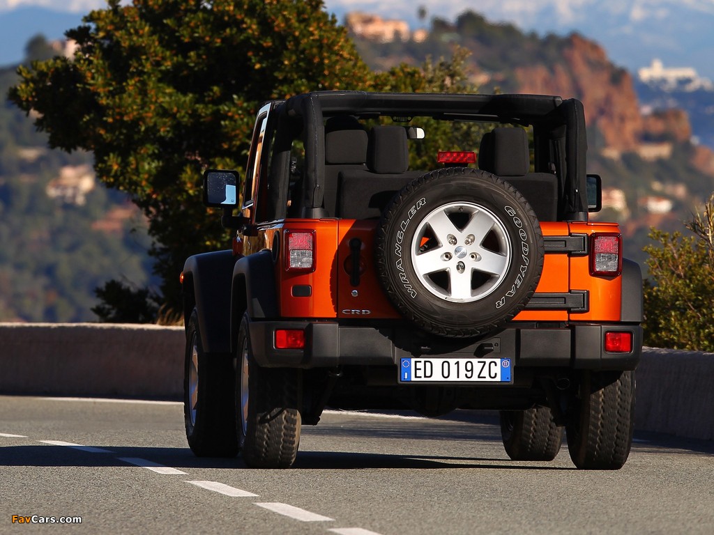 Jeep Wrangler Rubicon EU-spec (JK) 2011 wallpapers (1024 x 768)
