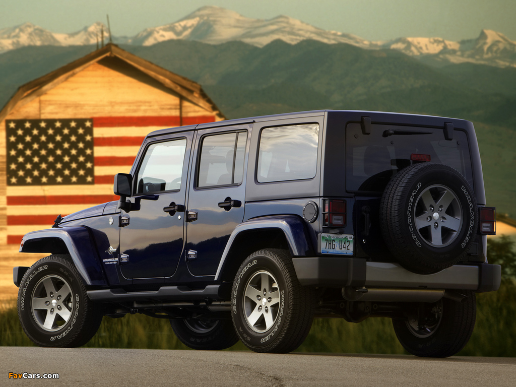 Jeep Wrangler Unlimited Freedom (JK) 2012 photos (1024 x 768)