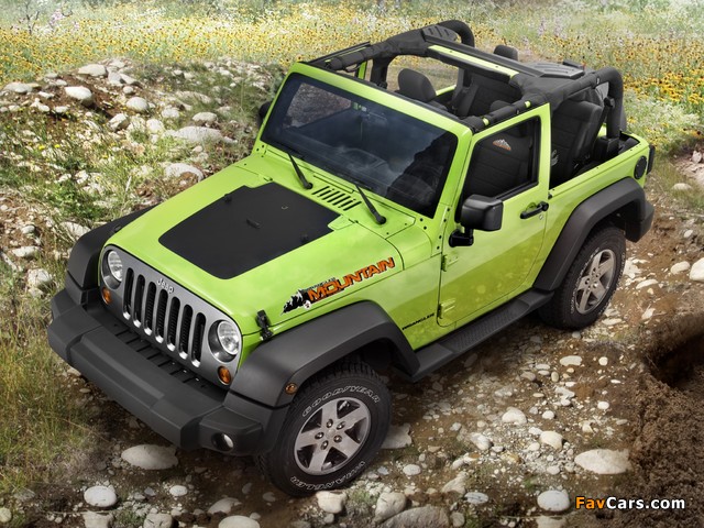 Jeep Wrangler Mountain (JK) 2012 pictures (640 x 480)