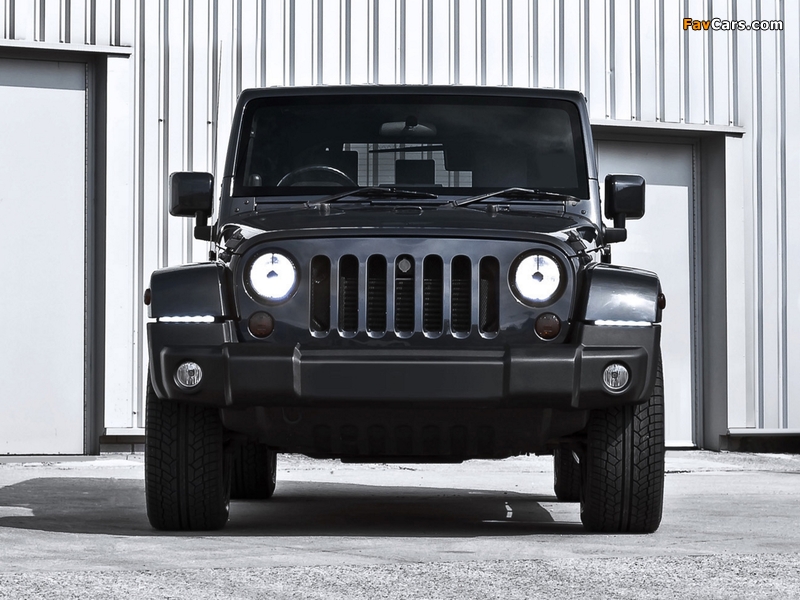 Project Kahn Jeep Wrangler Unlimited Military Edition (JK) 2012 wallpapers (800 x 600)
