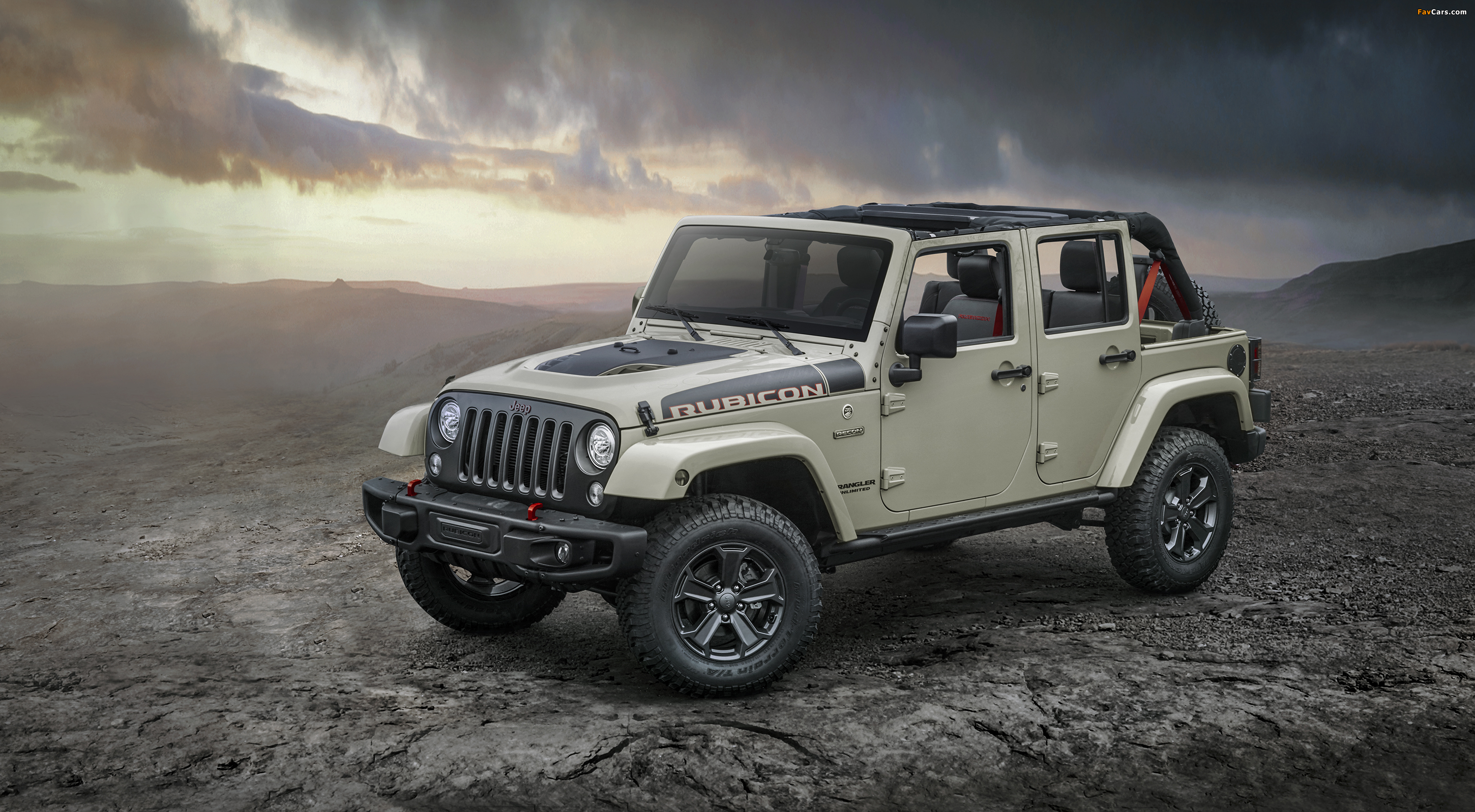 Jeep Wrangler Unlimited Rubicon Recon (JK) 2017 wallpapers (3000 x 1651)